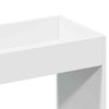Highboard White 92x33x180 Engineered Wood C7I4