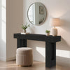 160 cm Long Console Table for Entryway,Narrow Sofa Table for Hallway Living Room