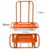 Drywall Cart Plaster Board Wheeled Trolley 3000LB Heavy Duty Steel Barrow Dolly
