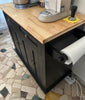 Kitchen Trolley Storage Cabinet Island Cart Dining Room Furniture 2 Drawers