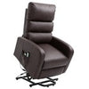 Electric Power Lift Riser Massage Recliner Chair PU Leather Cinema Armchair Sofa