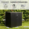 Outdoor Storage Box with Padlock 775L - Garden Container Shed Weather Resistant