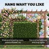 3 x 3 m Wooden Pergola, Garden Pergola Gazebo Grape Trellis, Maple Wood-effect
