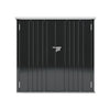 3 5 Bikes Parking Garden Storage Sheds Outdoor Metal Pent Roof with Bike Lanes A