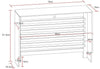 Radiator Cover Cabinet Modern MDF Wood Grey White Anthracite Small Medium Large