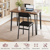Dining Table Set with 2/4 Chairs, Modern Design for Kitchen, Home, Patio, Garden