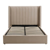 Dusk Madison Oatmeal Linen Look Super King Ottoman Storage Bed RRP £479