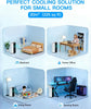 7000 BTU Portable Air Conditioner 4-in-1 AC Unit Cooling Dehumidifier Fan