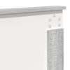 Bed Frame Grey Sonoma 160 x 200 cm Solid Pine Wood