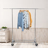 167-180cm Extendable Carbon Steel Wardrobe Clothes Rail Adjustable Hanging Rod