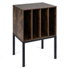 Record Player Stand Turntable Stand with Vinyl Storage Shelves for Living Room