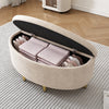 Bench With Storage SpaceUpholstered Bench With Velvet Storage Box