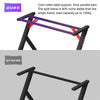 100/120cm RGB Gaming Desk Computer Desks with LED Lights Cool Gaming Atmosphere