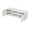 Large TV Stand 120cm Wide Flatscreen TV Cabinet with Storage for Living Room