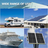 100W Watt Solar Panel 12Volt Mono for Off Grid RV Caravan Boat Shed Trailer Van