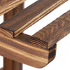5 Tiers Wooden Plant Flower Display Holder Stand Shelf Storage Rack In/Outdoor