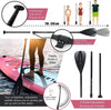 SUP Inflatable Stand up Paddle Board Kayak Seat & Accessories 10'8 & 12'6 Blitz