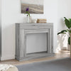 Fireplace Surround Grey Sonoma 100x30x87.5 cm Engineered Wood