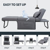 FLEXISPOT Folding Sofa Bed 4-in-1 Convertible Sleeper Sofa Chair for Living Room