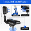 24 Inch Adult Trike Tricycle Foldable 3 Wheel Bike 7-Speed With Basket Blue UK
