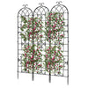 3x Tall Garden Trellis Lattice Vine Plant Rose Vegetable Support Barrier Trellis