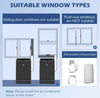 14000BTU Portable Air Conditioner Black WiFi App Remote