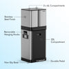 32L Triple Recycling Bin for Kitchen, Two 6L Removeable Inner Bins, VonHaus