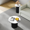Round Coffee Table, Set of 2 End Tea Table for Living Room Bedroom, Side Tables