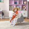 ZONEKIZ Kids Armchair Toddler Sofa Chair Cloud-Shaped for 1.5-3 Years Grey