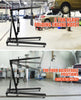 2 Ton Hydraulic Folding Engine Crane Hoist Lift Stand Lifting Garage Workshop 2T