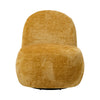 Swivel Accent Chair Chenille Armchair Padded Seat Bedroom 360° Revolving Chairs