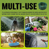 30M 50M 75M 100M Garden Hose Pipe Reinforced Braided PVC Watering Hosepipe Reel