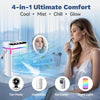Portable Air Conditioner 1500ML, Portable Air Cooler with Remote Control, Quiet