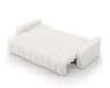ABRIELLE Sofa Bed with Storage Pull-Out Guest Bed New Grey Cream Beige