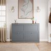 Vida Designs 4 Drawer Shoe Cabinet Hallway Storage Space Unit Shelf