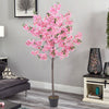 6ft Artificial Blossom Fake Cherry Tree Potted Plant Flower IndoorOutdoor 180CM