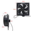 Industrial Ventilation Extractor Metal Plate Fan Axial Exhaust Commercial Blower