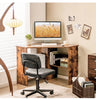 90° Corner Desk Computer Table Home Office Writing Desk Workstation w/ Shelves