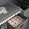 Shoe Storage Bench with Seat, Shoe Storage Bench with Drawers Adjustable Shelf