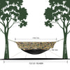 1 Person Hammock with Mosquito Net Lightweight Hammocks Outdoor Camping & Garden