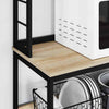 Kitchen Shelf Sonoma Oak 80 x 40 x 168 cm Engineered Wood