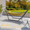 9ft Hammock Stand Adjustable Hammock Frame for Indoor Outdoor, 250 kg Capacity