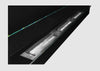 BIOFIREPLACE 1200X400 black structural with glass