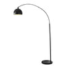 Furniturebox HOLDEN Tall Metal Floor Arc Standing Lamp Light (Including Bulb)