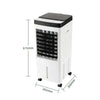 10L Portable Air Cooler Fan 3-in-1 Mobile Cooling Conditioner Humidifier Remote