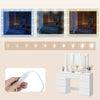 Massinissa Dressing Table with Mirror Massinissa Dressing Table with Mirror wayf
