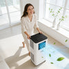 HOMILEC Air Conditioner 4‑in‑1 Cooling Dehumidifier Fan Class 9000 BTU Portable