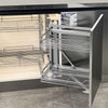 PullOut Kitchen Magic Corner Baskets Cupboard Larder Storage Shelf Rack Close UK