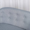 Kids Sofa Children 2 Seater Armchair Toddler Couch Chair Bedroom Playroom Grey
