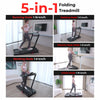 Treadmill Running Machine with Auto-Incline Foldable Electric Home Gym Fitness